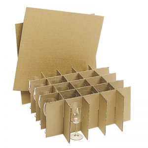 Carton Penderie « Complet », Cartons penderie N° 6 + Tringle aluminium.  Emballage à la pièce, Dimensions extérieures : 510 x 510 x 1040 mm (0.270  m3)